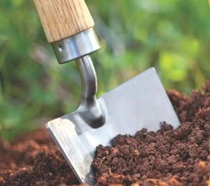 Compost photoe-spade in ground